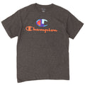 Champion Mens Graphic T-Shirt Top Medium Grey