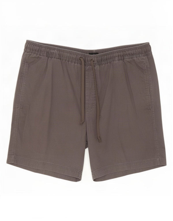Marks & Spencer Mens Chino Shorts Large W36 Grey Cotton