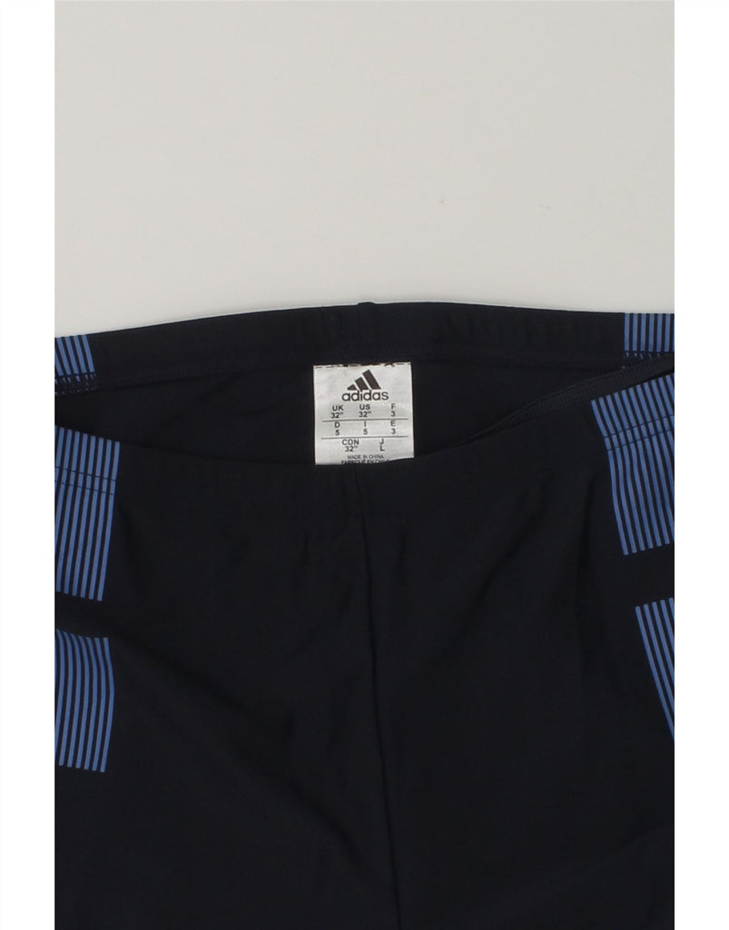 ADIDAS Boys Swimming Shorts 12-13 Years Navy Blue Colourblock Polyamide | Vintage Adidas | Thrift | Second-Hand Adidas | Used Clothing | Messina Hembry 