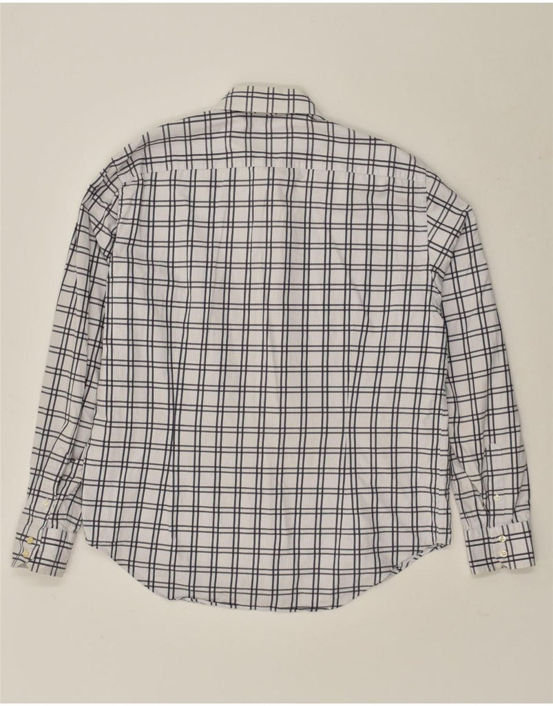 MASSIMO DUTTI Mens Shirt Size 44 XL White Check | Vintage Massimo Dutti | Thrift | Second-Hand Massimo Dutti | Used Clothing | Messina Hembry 