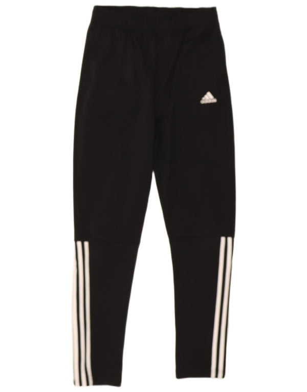 Adidas Boys Tracksuit Trousers 13-14 Years  Black Polyester