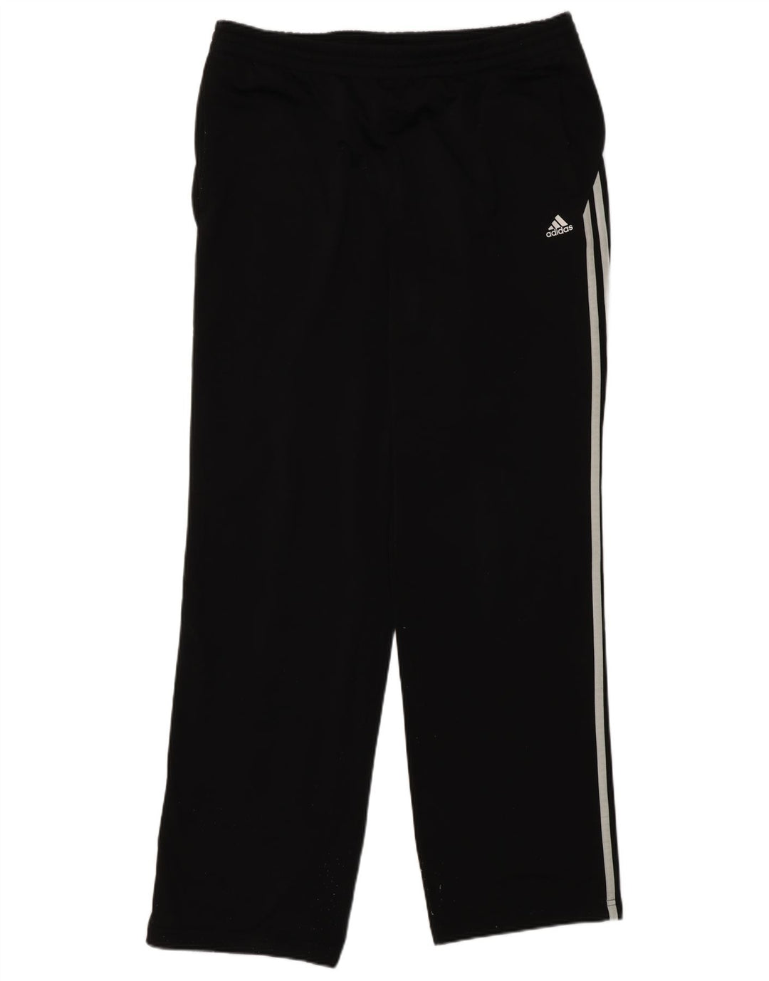 Adidas Mens Tracksuit Trousers Large Black Polyester