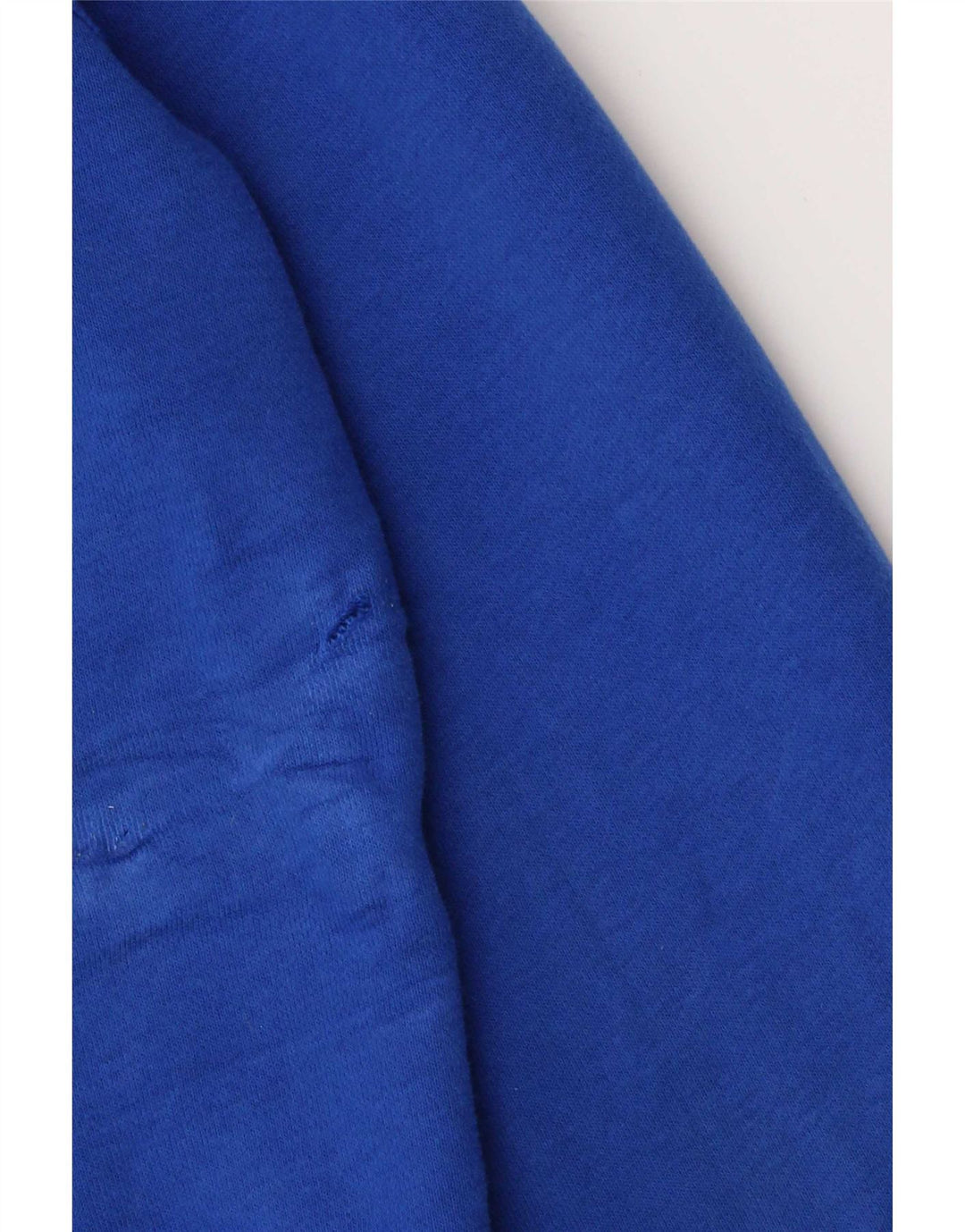 Hollister Mens Graphic Zip Hoodie Sweater Medium Blue Cotton