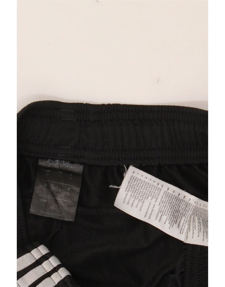 ADIDAS Mens Tracksuit Trousers Medium  Black Polyester