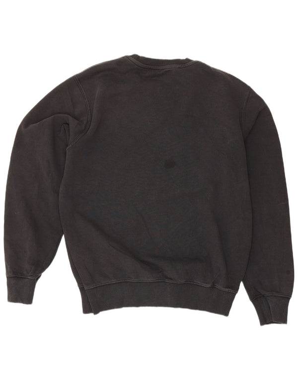 New Balance Mens Sweatshirt Jumper Medium Black Cotton
