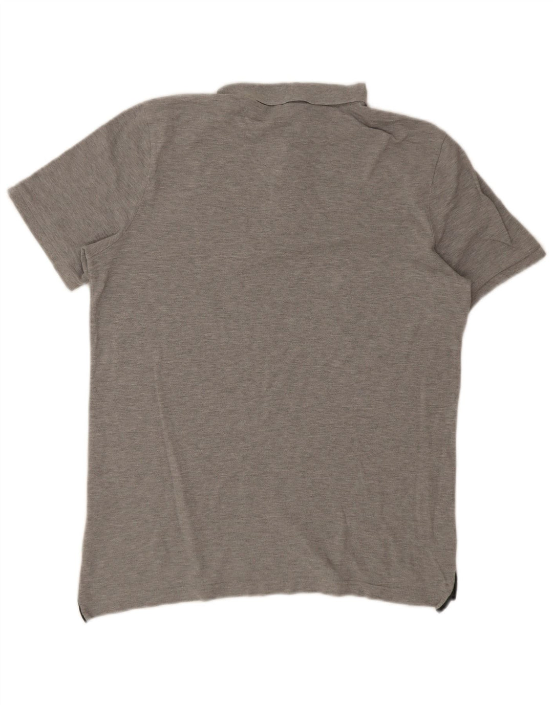 Nike Mens Polo Shirt Large Grey Flecked Cotton
