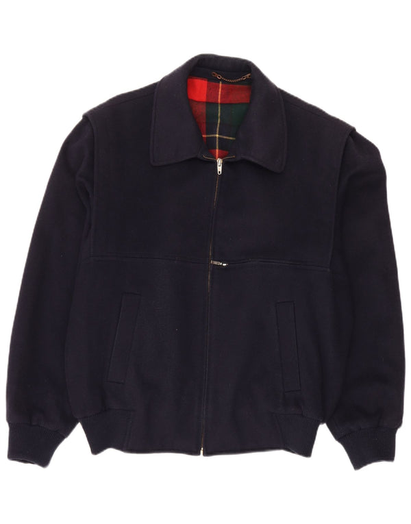 Bailo Mens Bomber Jacket UK 40 Large Navy Blue