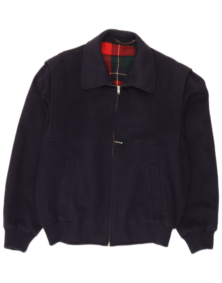 Bailo Mens Bomber Jacket UK 40 Large Navy Blue