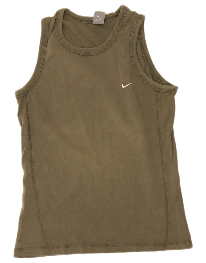 Nike Mens Vest Top UK 42/44 Large Khaki