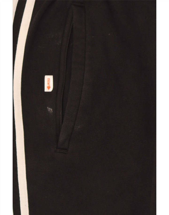 Adidas Mens Tracksuit Trousers Joggers Small Black Cotton
