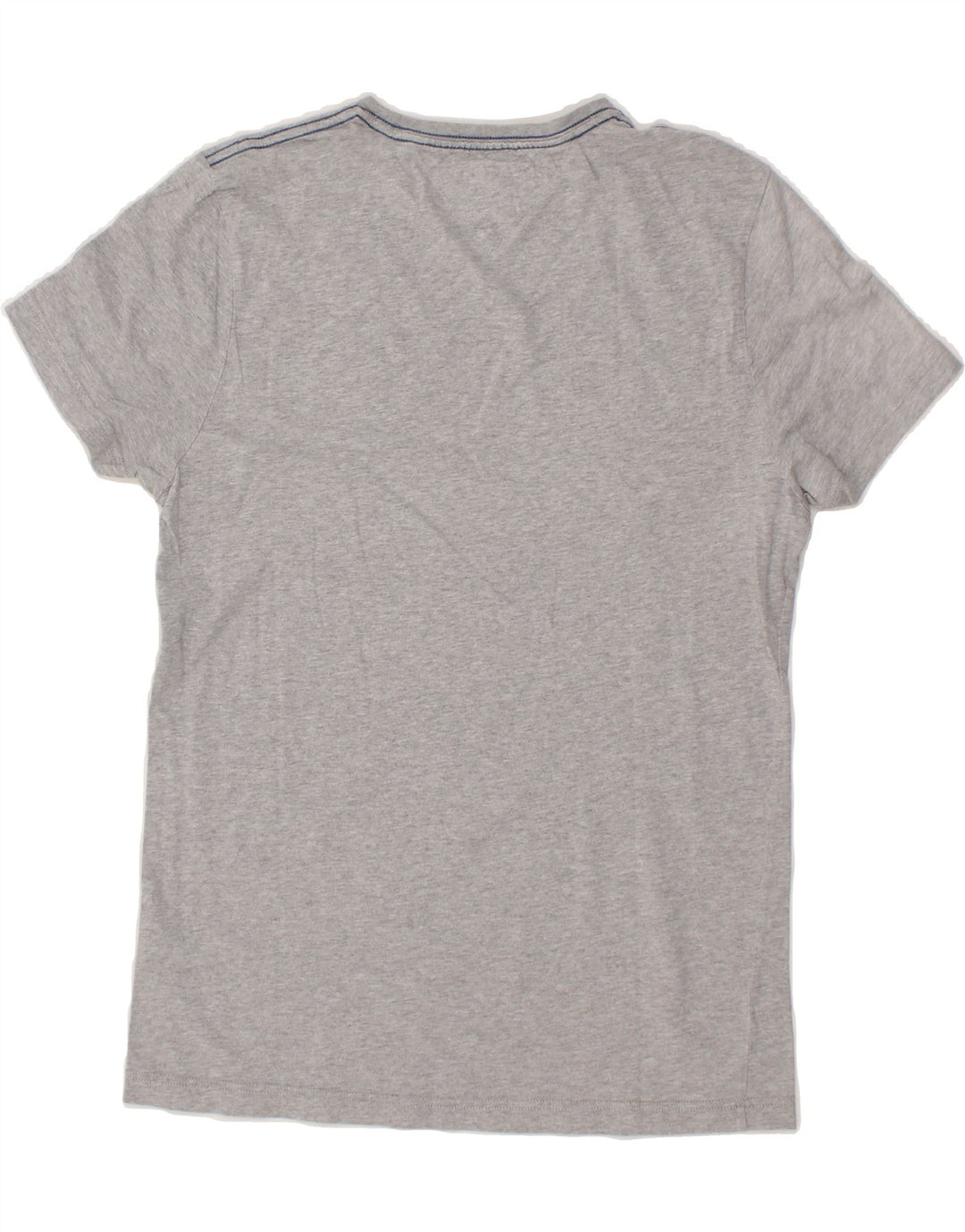 TOMMY HILFIGER Mens Graphic T-Shirt Top Medium Grey Cotton Vintage Tommy Hilfiger and Second-Hand Tommy Hilfiger from Messina Hembry 