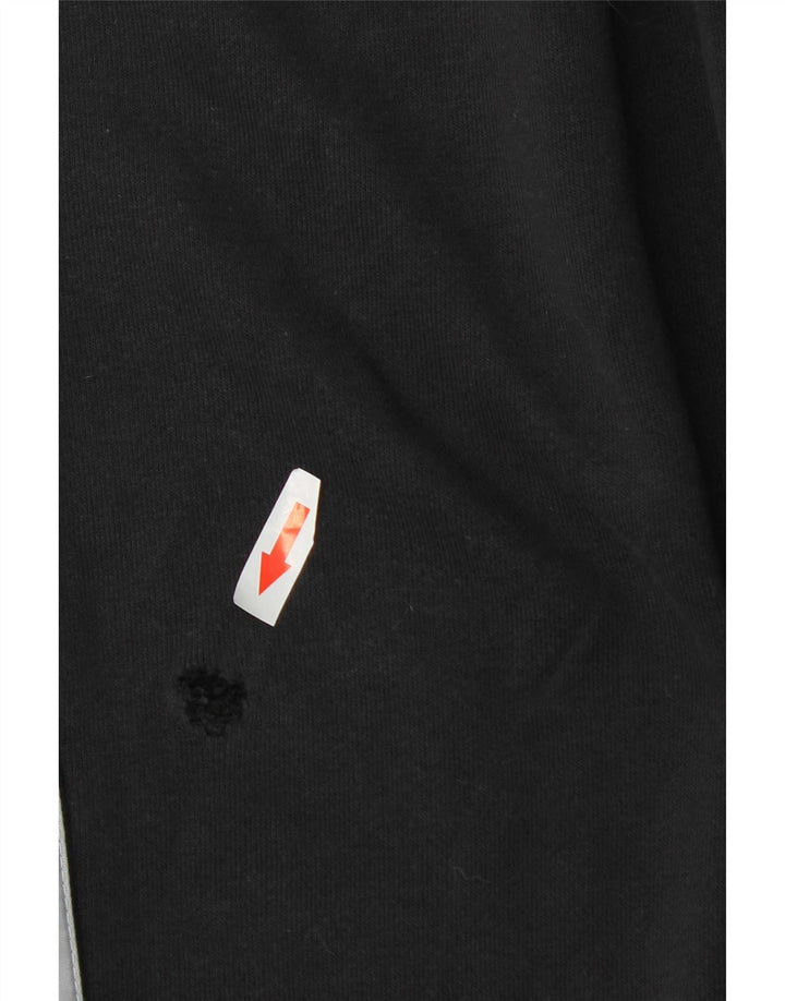 Adidas Mens Tracksuit Trousers Joggers Small Grey Cotton