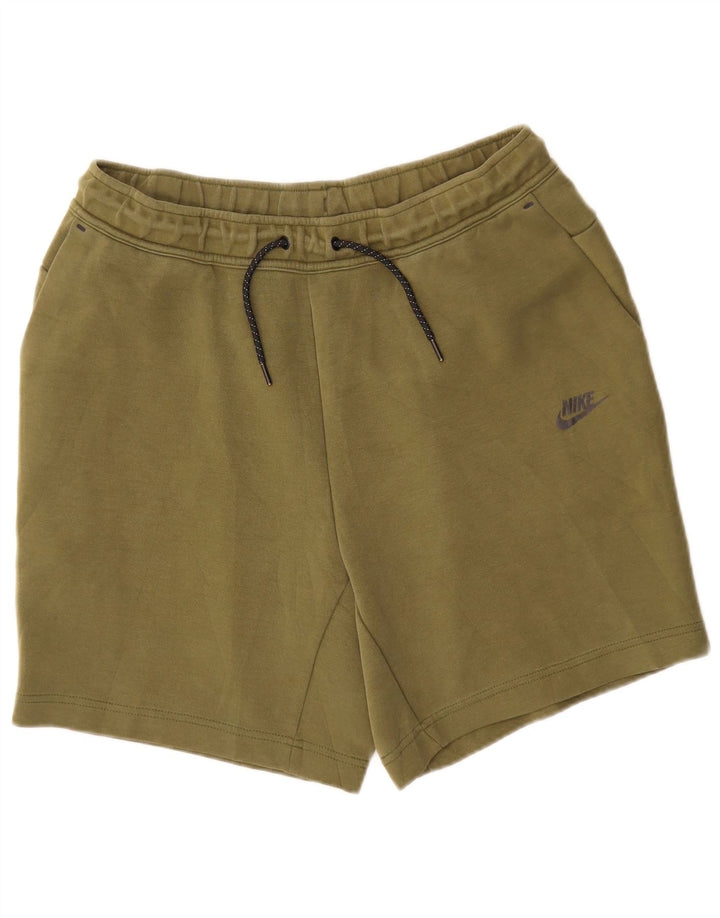Nike Mens Sport Shorts Large  Khaki Cotton