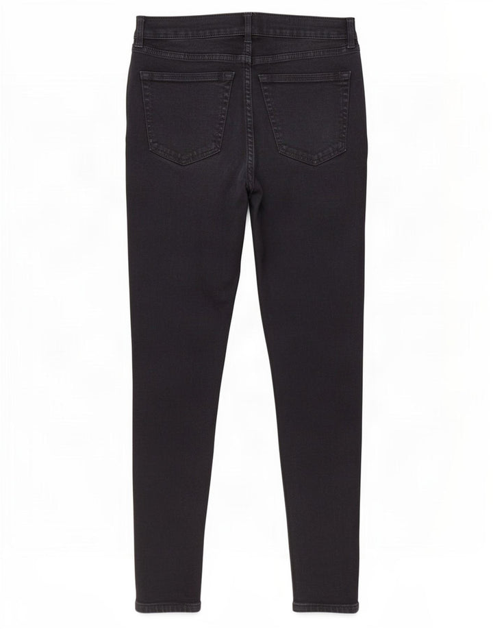 Topshop Womens Skinny Jeans W30 L27 Black Elastane