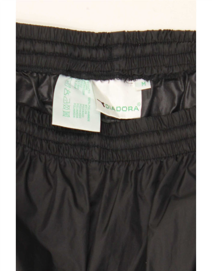 Diadora Mens Waterproof Trousers Medium Black Polyamide