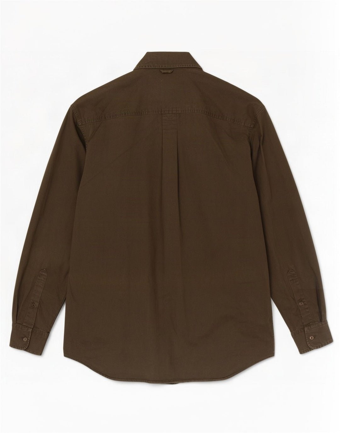 Timberland Mens Shirt Medium Khaki Cotton