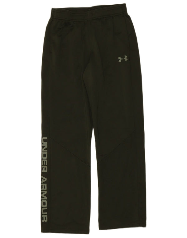 Under Armour Boys Graphic Tracksuit Trousers 9-10 Years Medium Khaki
