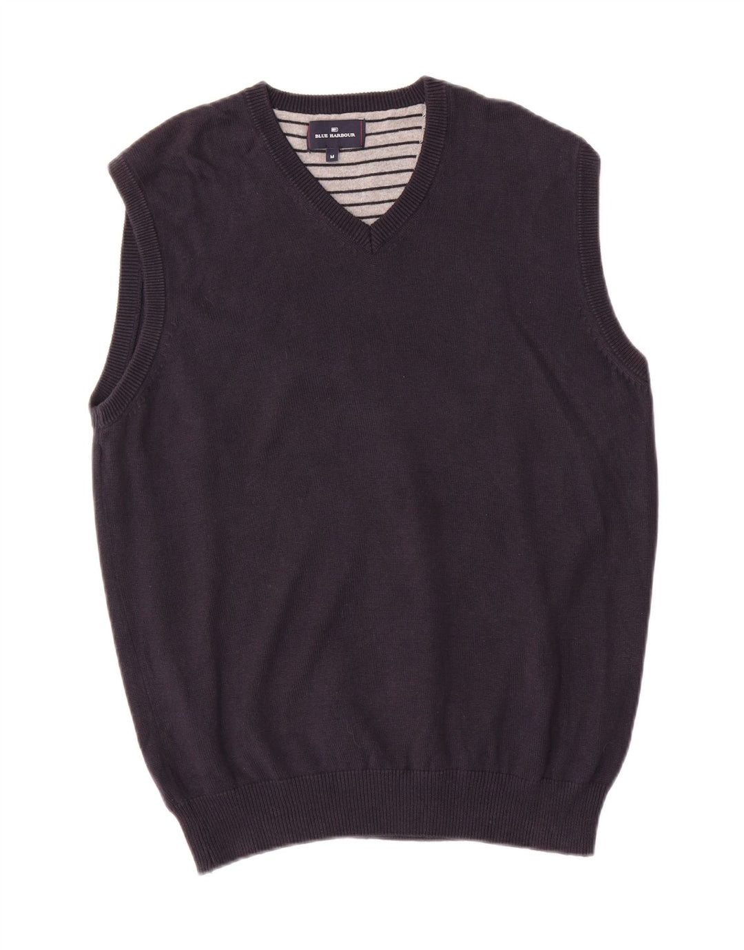 Marks & Spencer Mens Blue Harbour Vest Tank Top Medium Navy Blue Cotton