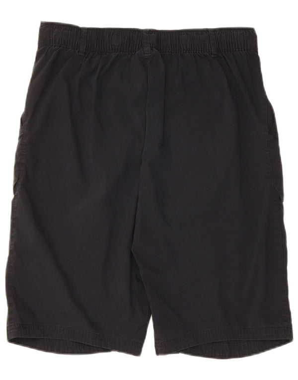 Nike Girls Standard Fit Chino Shorts 13-14 Years XL W28  Black Cotton