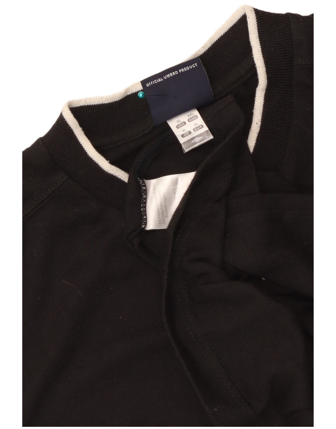 Umbro Mens Vest Top XL Black Polyester Sports
