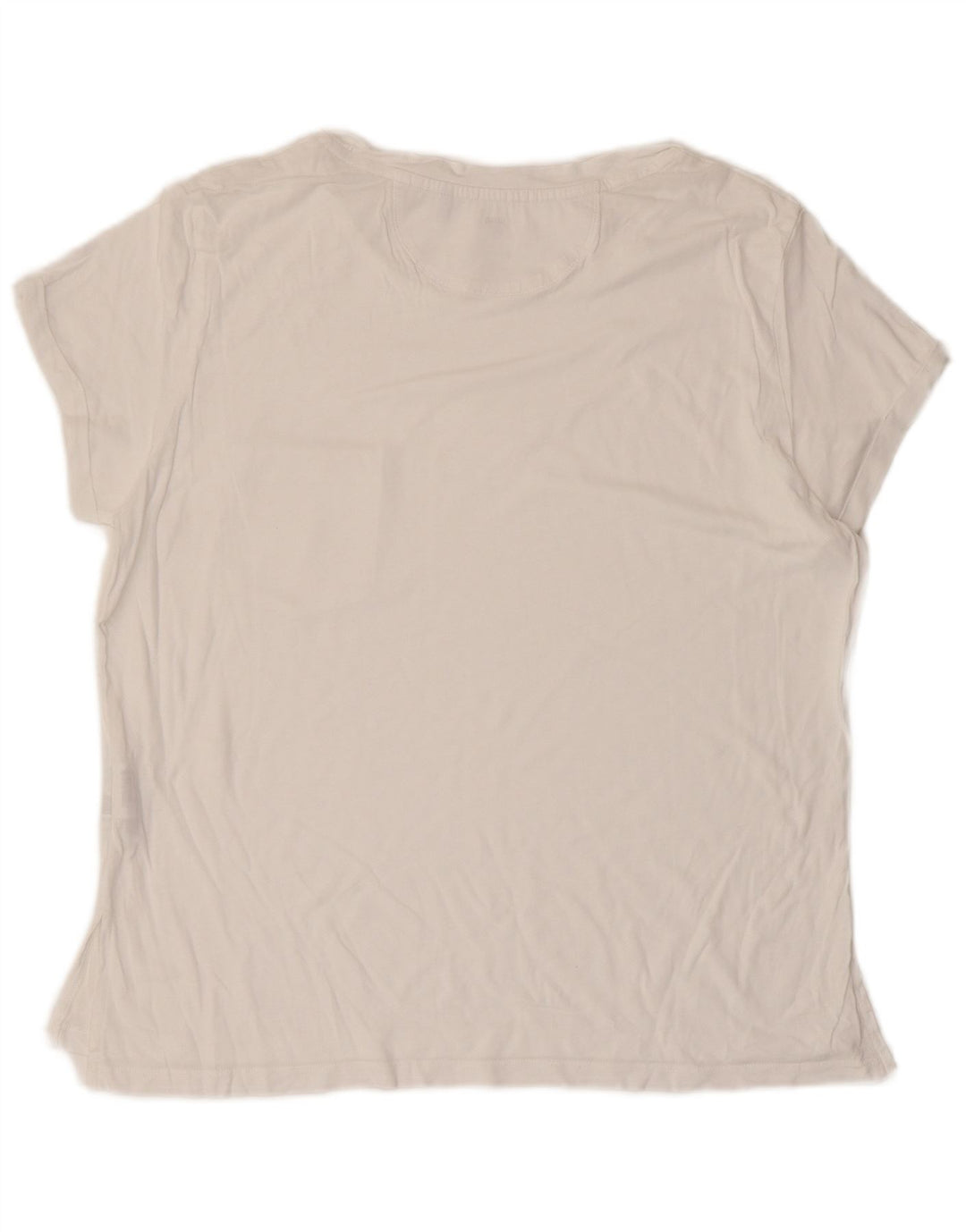 G-STAR Womens T-Shirt Top UK 14 Medium White Viscose