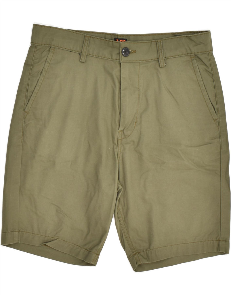 LEE Mens Slim Chino Shorts W30 Medium Khaki Cotton | Vintage Lee | Thrift | Second-Hand Lee | Used Clothing | Messina Hembry 