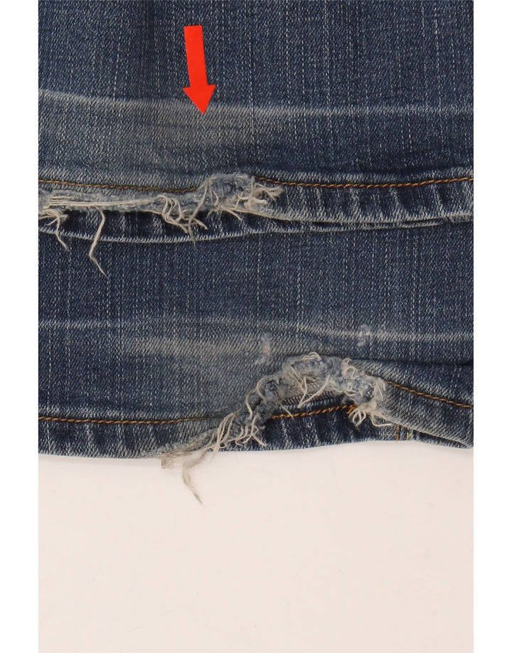 LEVI'S Womens 570 Straight Jeans W31 L34 Blue Cotton Vintage Levi's and Second-Hand Levi's from Messina Hembry 