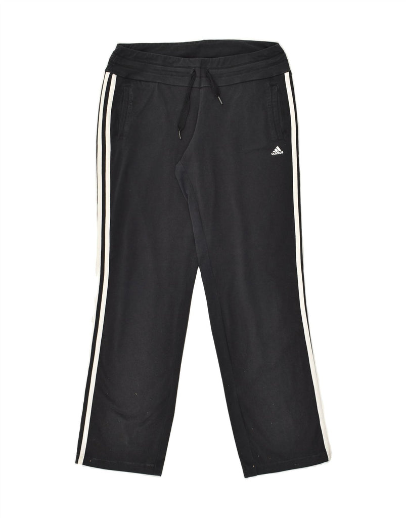 ADIDAS Womens Tracksuit Trousers UK 8/10 Small Black | Vintage Adidas | Thrift | Second-Hand Adidas | Used Clothing | Messina Hembry 