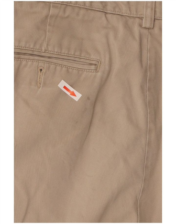 POLO RALPH LAUREN Mens Pegged Chino Shorts W33 Medium  Beige Cotton