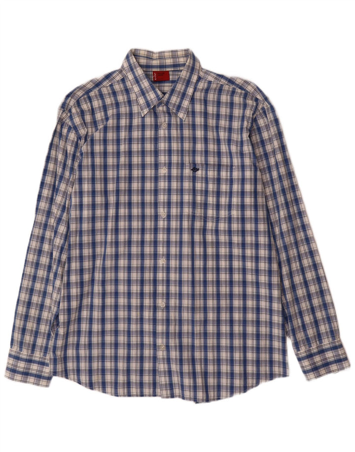 Levi's Mens Shirt Large Blue Check