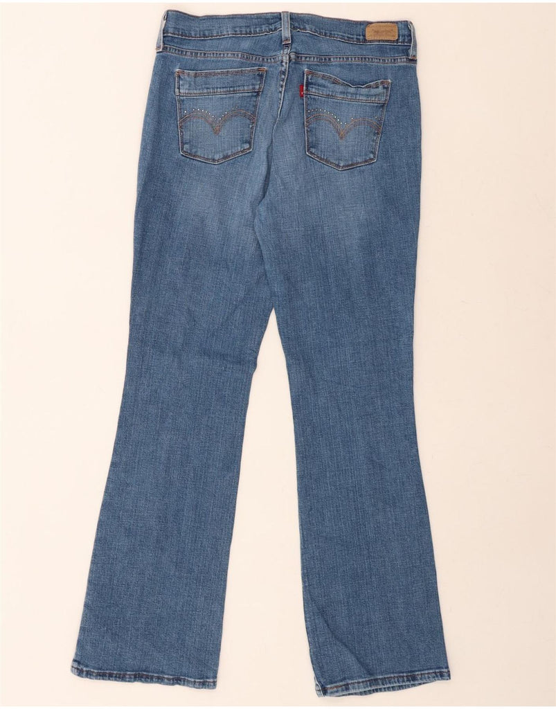 LEVI'S Womens 515 Bootcut Jeans US 10 Large W32 L31 Blue Cotton Vintage Levi's and Second-Hand Levi's from Messina Hembry 