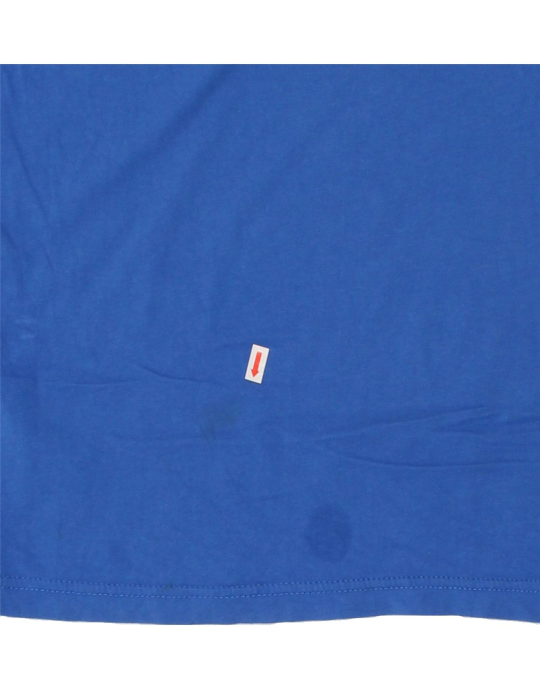 TOMMY HILFIGER Mens Graphic T-Shirt Top Medium Blue Cotton