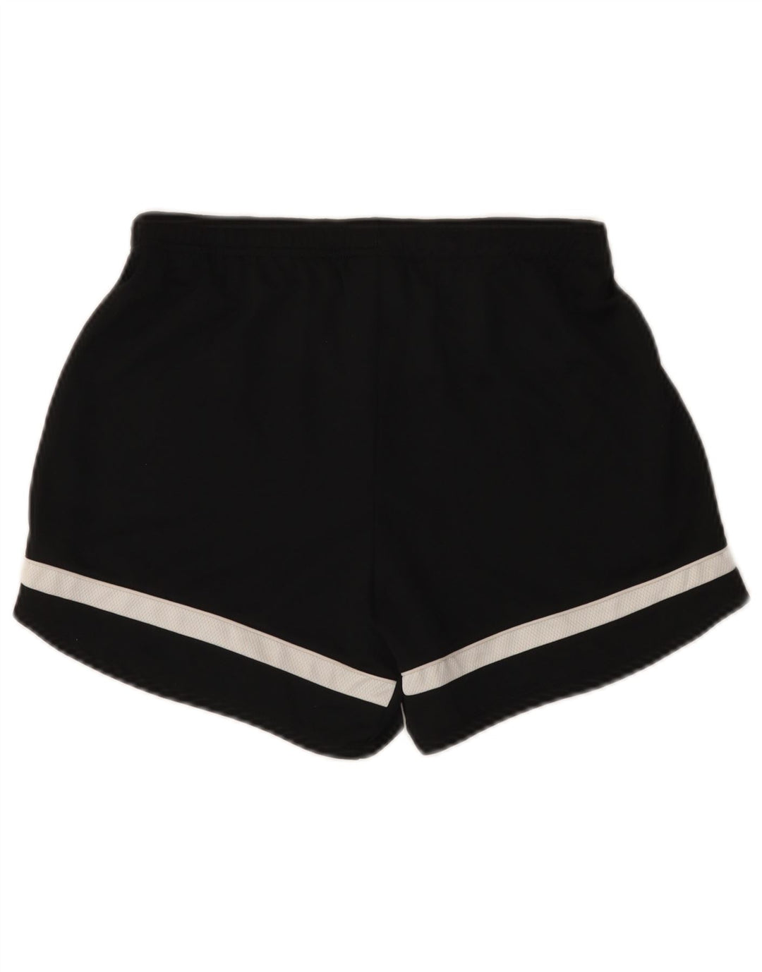 Nike Womens Sport Shorts UK 8 Small Black Colourblock Polyester