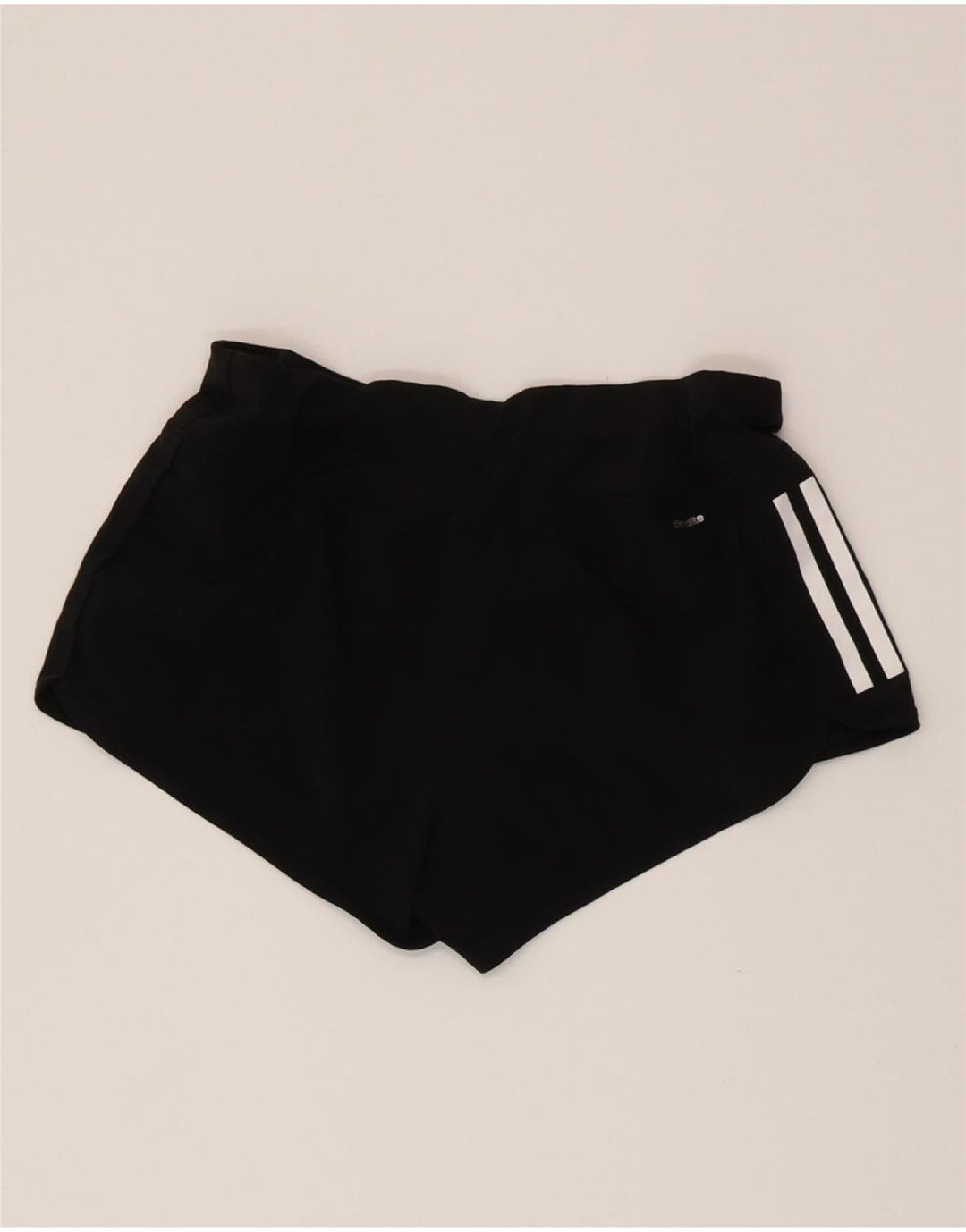 ADIDAS Womens Climalite Sport Shorts UK 12 Medium  Black Polyester