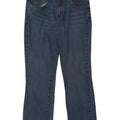 Levi's Womens 505 Straight Jeans US 8 Medium W32 L28 Blue Cotton