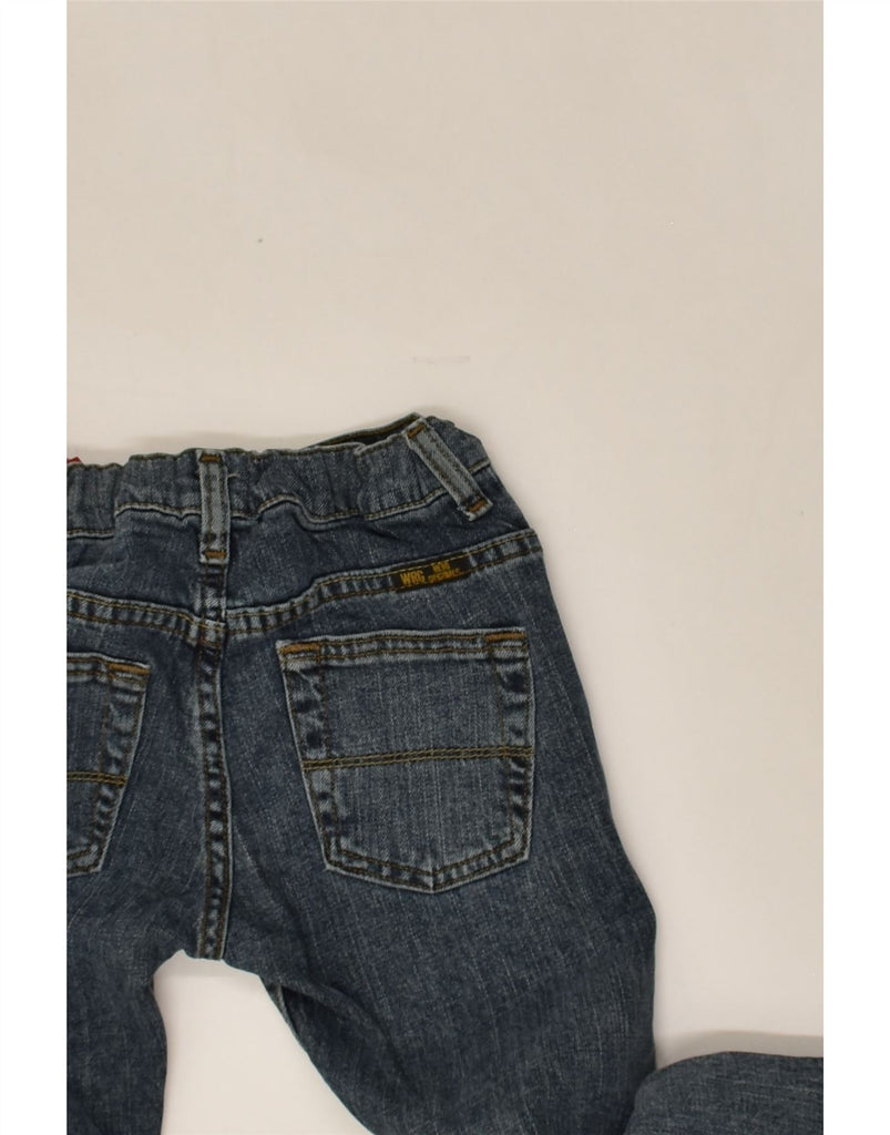 WRANGLER Boys Straight Jeans 7-8 Years W22 L23  Blue Cotton | Vintage Wrangler | Thrift | Second-Hand Wrangler | Used Clothing | Messina Hembry 