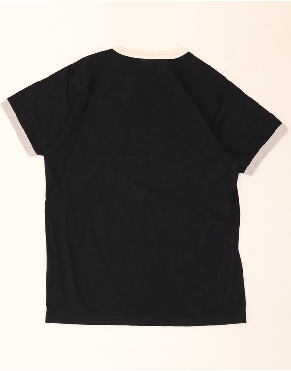 Meltin' Pot Mens Graphic T-Shirt Top Large Black Cotton