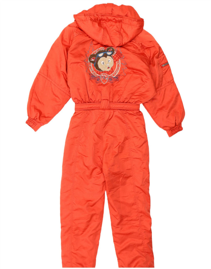 Silvy Womens Loose Fit Hooded Ski Jumpsuit IT 44 Medium Red Winter