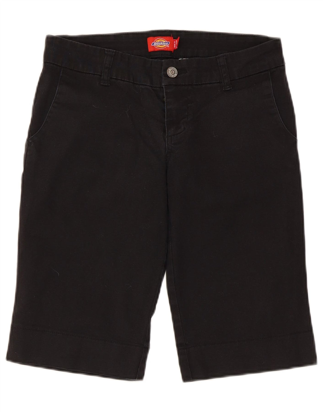 Dickies Womens Chino Shorts US 3 Small W28  Black Cotton