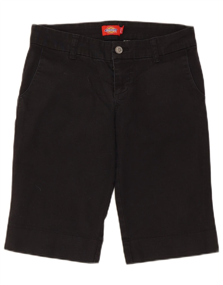 Dickies Womens Chino Shorts US 3 Small W28  Black Cotton