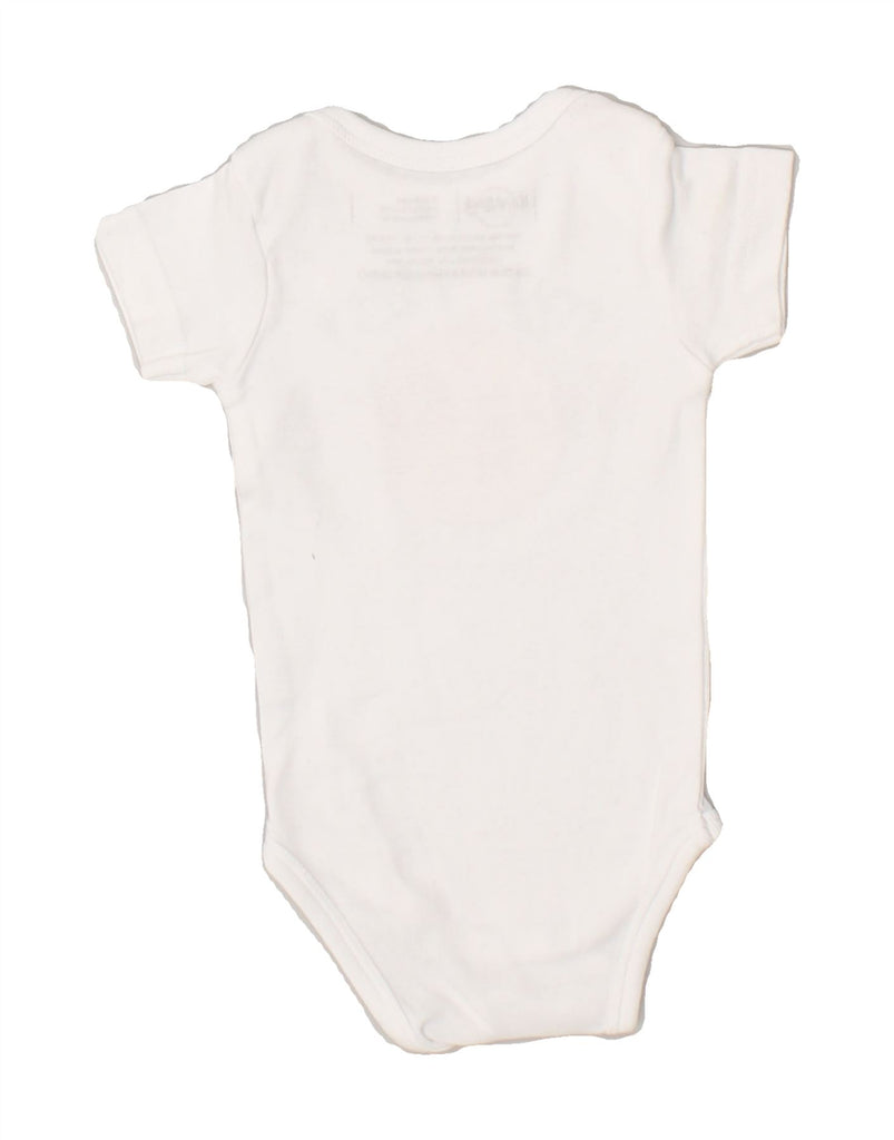 HARD ROCK CAFE Baby Boys Budapest Graphic Bodysuit 3-6 Months White Cotton | Vintage Hard Rock Cafe | Thrift | Second-Hand Hard Rock Cafe | Used Clothing | Messina Hembry 