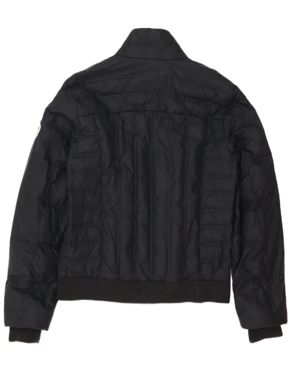 Zu Elements Mens Padded Jacket UK 42 XL Navy Blue Polyester
