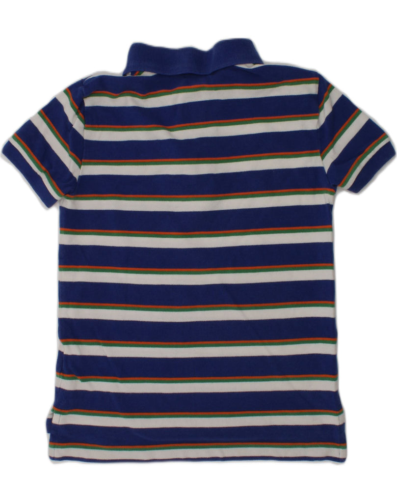 POLO RALPH LAUREN Boys Polo Shirt 6-7 Years Blue Striped Cotton | Vintage Polo Ralph Lauren | Thrift | Second-Hand Polo Ralph Lauren | Used Clothing | Messina Hembry 