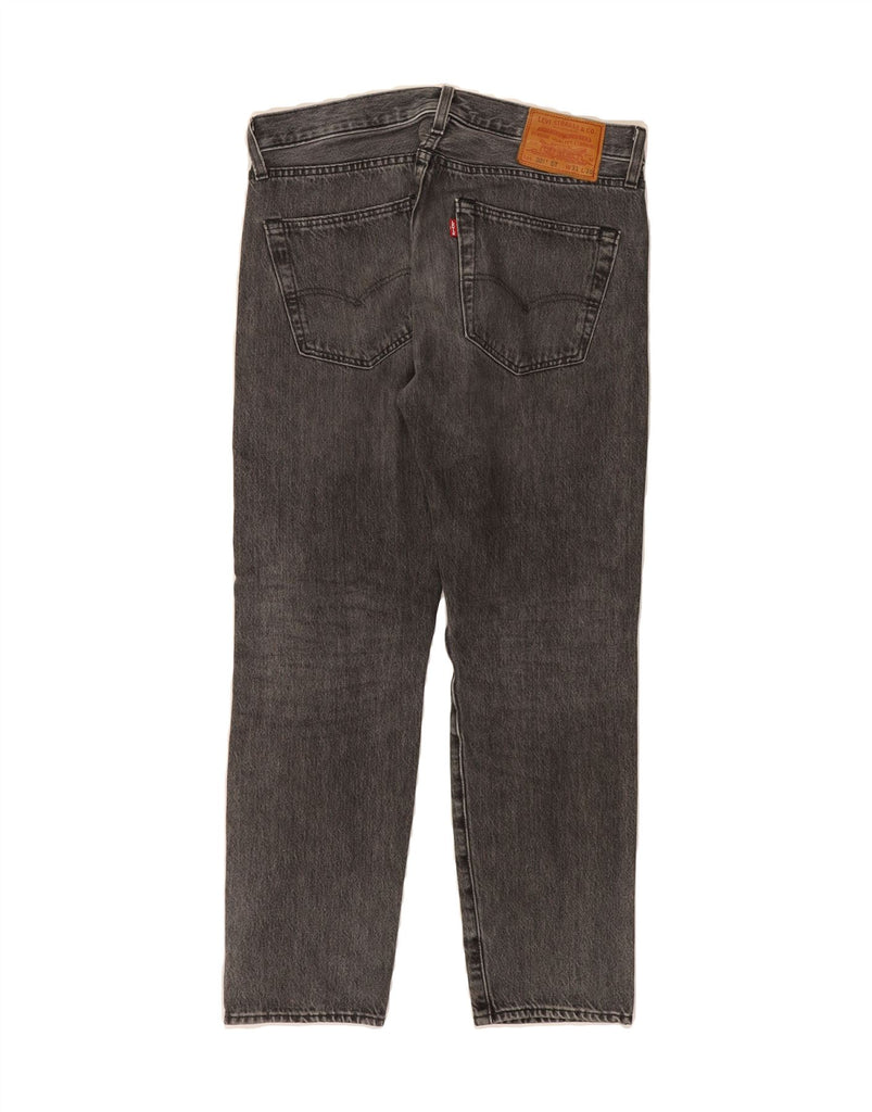 LEVI'S Womens 501 Slim Tapered Jeans W31 L30 Grey Cotton Vintage Levi's and Second-Hand Levi's from Messina Hembry 