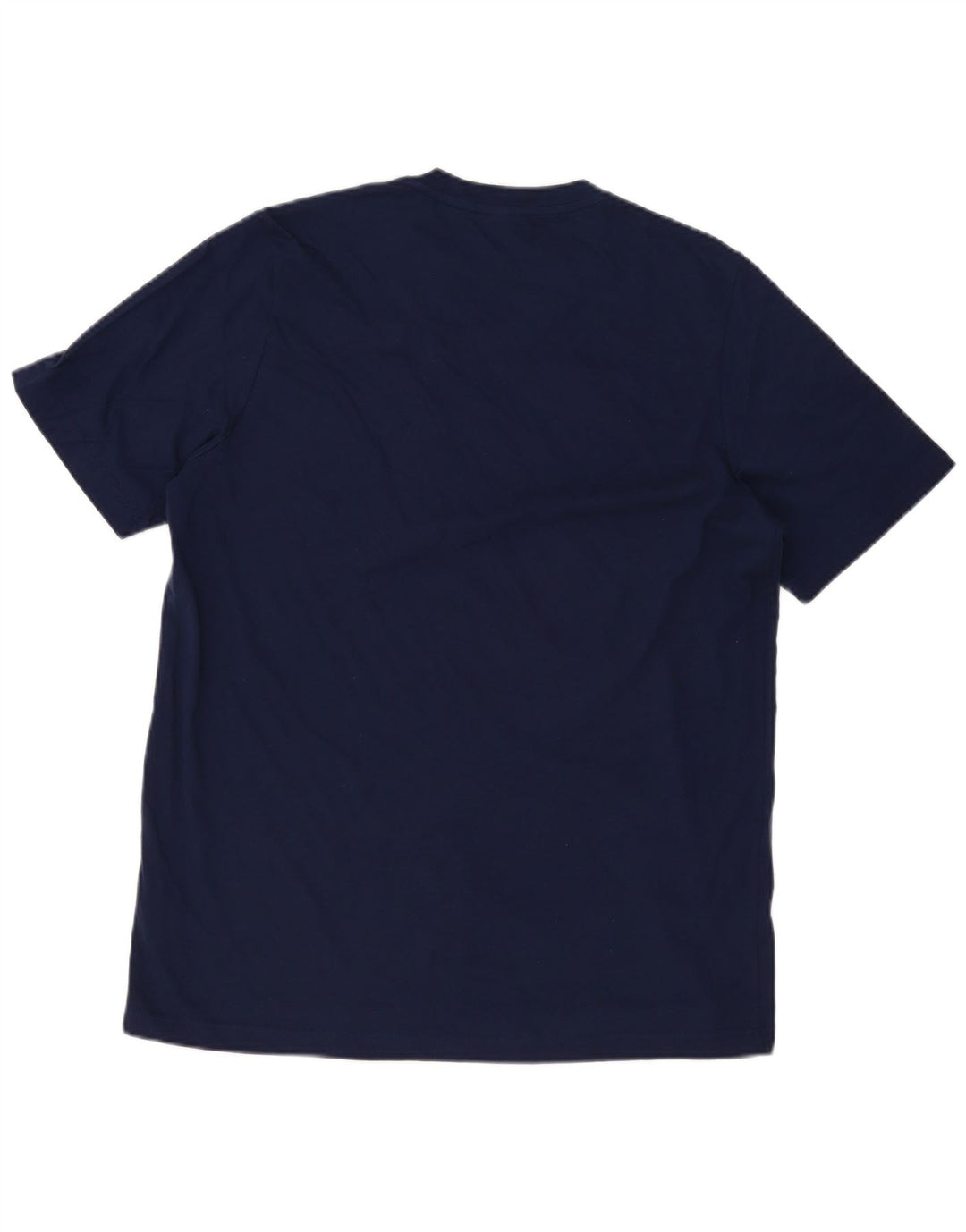 Adidas Mens T-Shirt Top Large Navy Blue Cotton