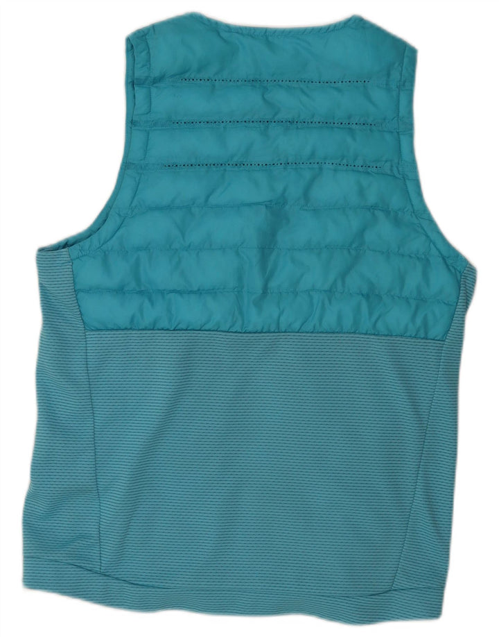 Nike Mens Golf Padded Gilet UK 38 Medium Blue Polyester