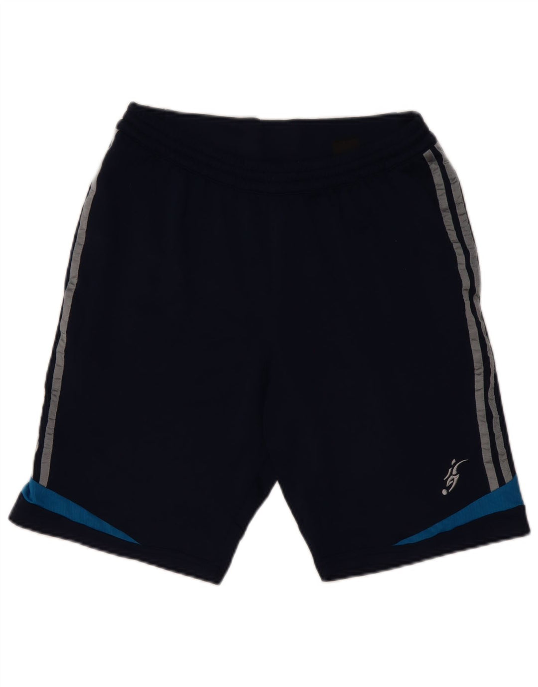Adidas Mens Predator Sport Shorts Medium  Navy Blue Colourblock Polyester