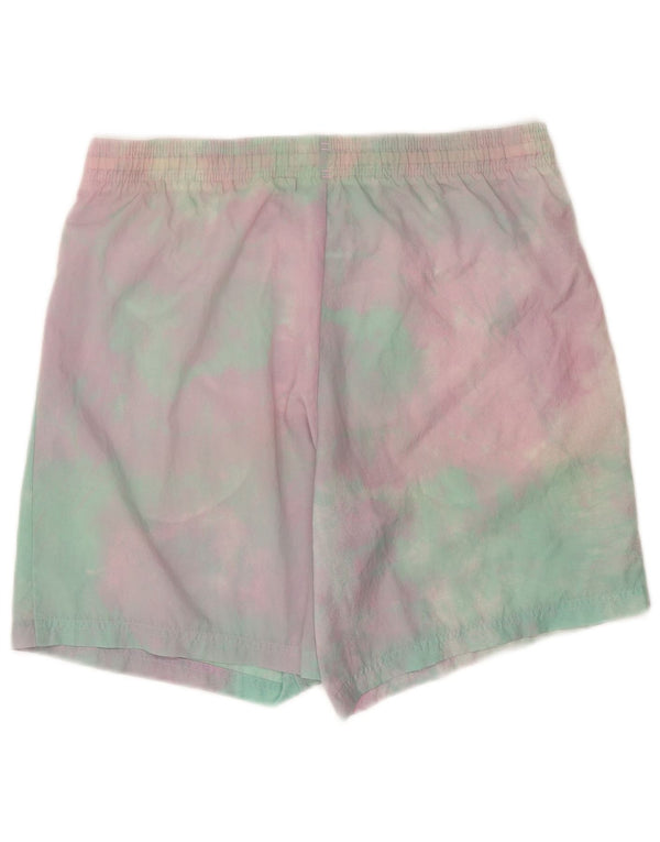 Adidas Mens Sport Shorts Medium  Multicoloured Tie Dye Polyester