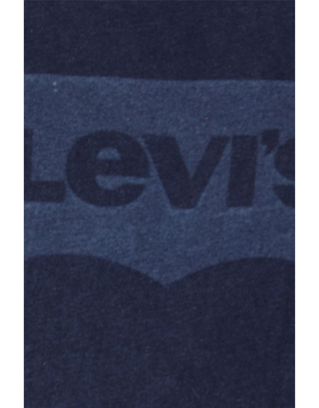 LEVI'S Mens Graphic T-Shirt Top XL Navy Blue Cotton Vintage Levi's and Second-Hand Levi's from Messina Hembry 