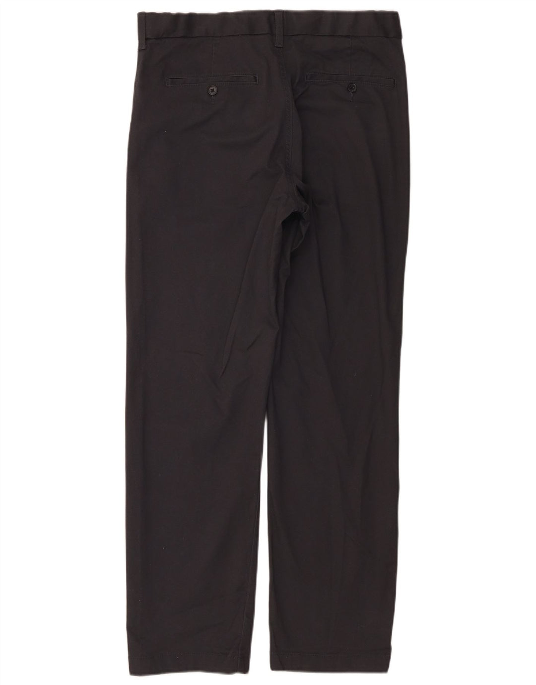 Marks & Spencer Mens Straight Regular Fit Chino Trousers W32 L31 Grey